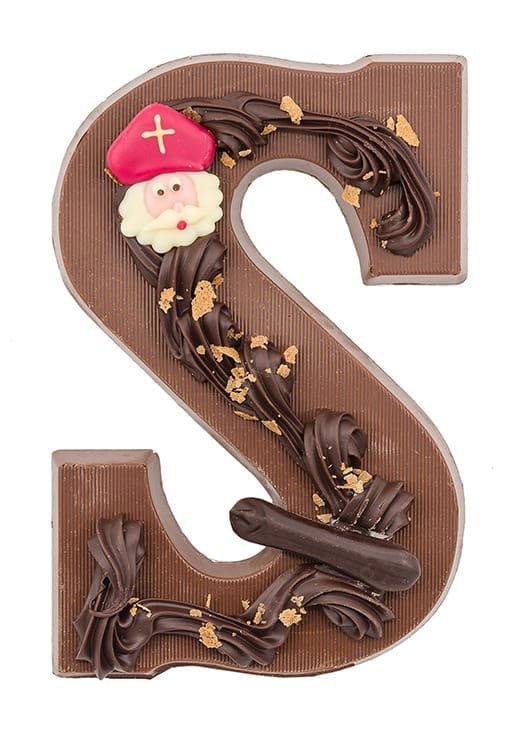 Chocolade letter deco