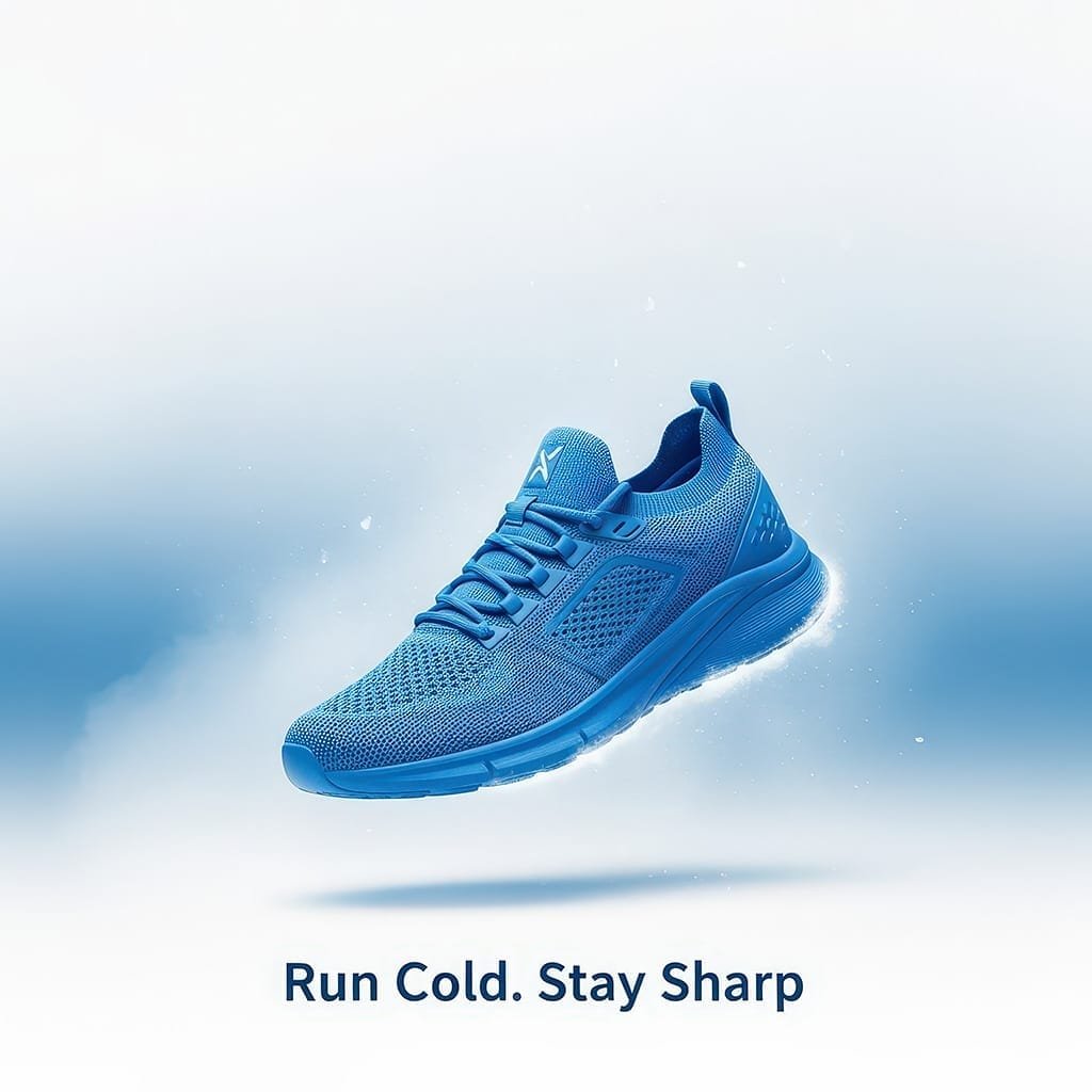 blauwe-hardloopschoen-zwevend-koel-ontwerp-ai-productfotoai blauwe-hardloopschoen-zwevend-koel-ontwerp-ai-productfotoai