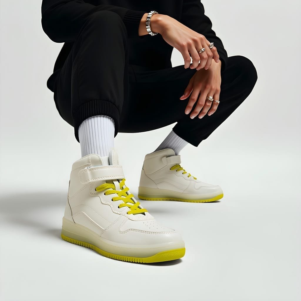 high-top-sneakers-wit-met-gele-veters-studiofashion-ai-productfoto-productfotoai high-top-sneakers-wit-met-gele-veters-studiofashion-ai-productfoto-productfotoai