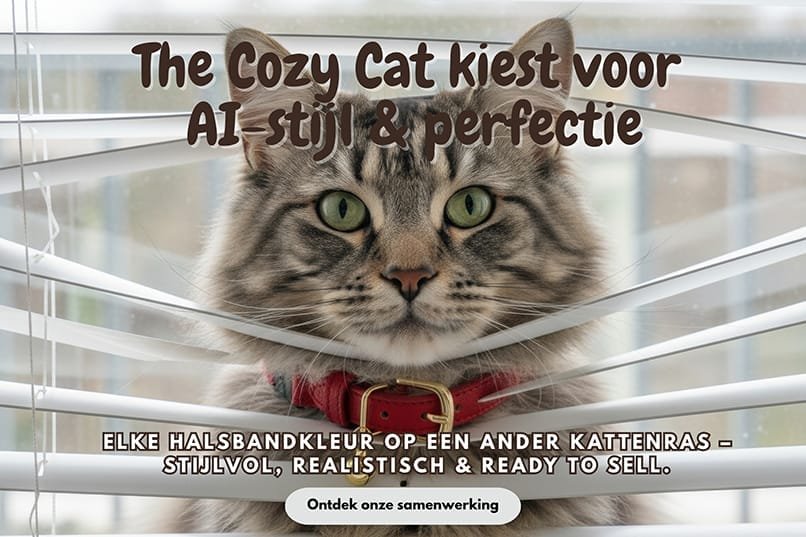 The Cozy Cat kiest voor AI-stijl en perfectie