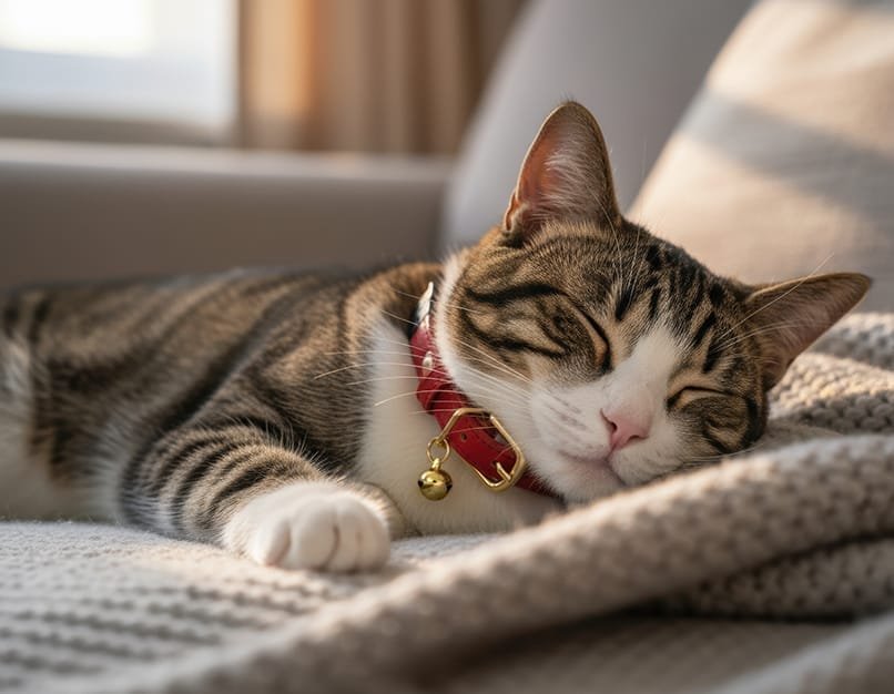 cozycat_tabby1_scene03_couch_knit_blanket_evening-high fidelity v2-2x